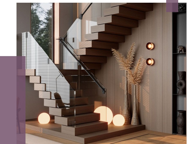 Изготовление и монтаж лестниц в Лесозаводске от 87873 руб. | ПРОЛЁТ-Лсз