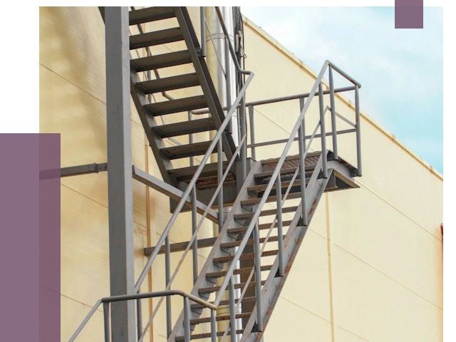 Пожарные лестницы в Лесозаводске от 12406 руб. — монтаж и продажа | ПРОЛЁТ-Лсз