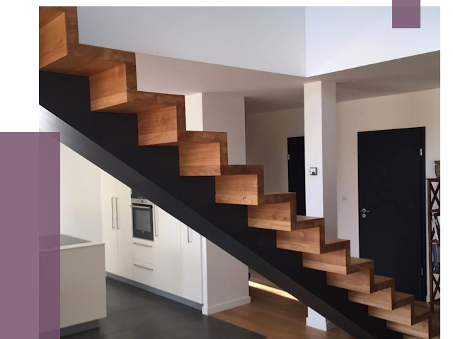 Изготовление деревянных лестниц в Лесозаводске от 87873 руб. | ПРОЛЁТ-Лсз