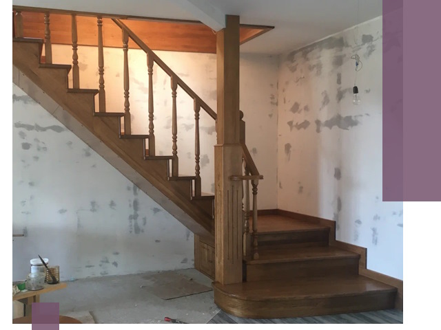 Ремонт деревянных лестниц в Лесозаводске: быстро и качественно