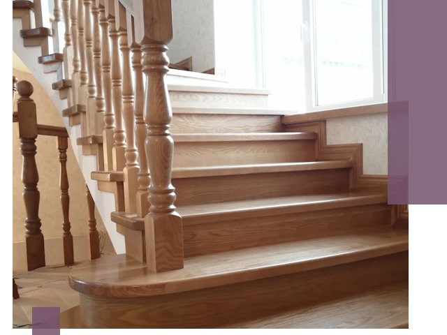 Реставрация деревянных лестниц в Лесозаводске — качественно и быстро