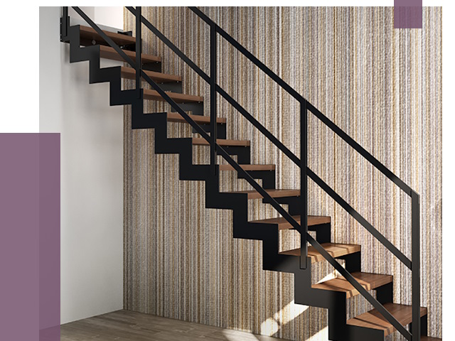 Изготовление металлических лестниц в Лесозаводске от 49106 руб. | ПРОЛЁТ-Лсз