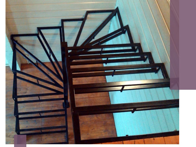 Изготовление металлических лестниц любой сложности в Лесозаводске