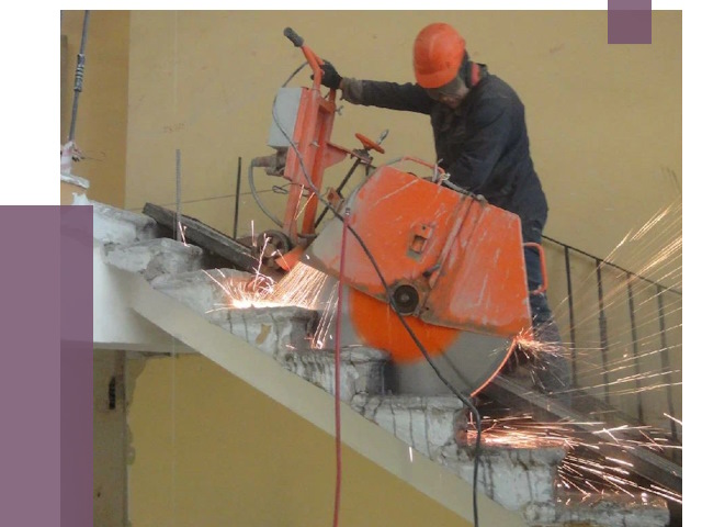 Демонтаж бетонных лестниц в Лесозаводске от 4652 руб. за м2 | ПРОЛЁТ-Лсз