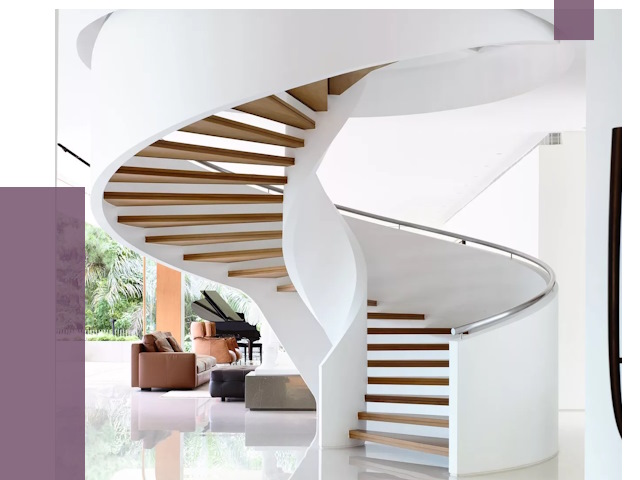 Винтовые лестницы в Лесозаводске под ключ от 49106 руб. | ПРОЛЁТ-Лсз