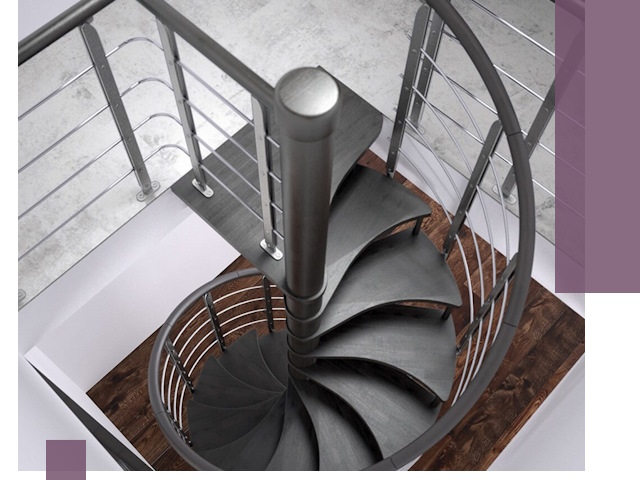 Демонтаж винтовых лестниц в Лесозаводске — быстро и безопасно