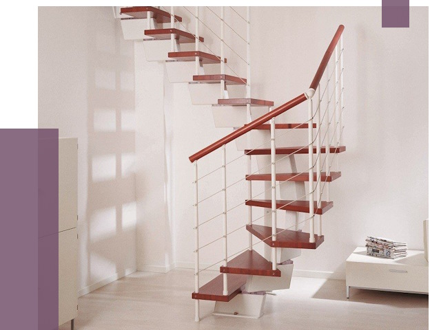 Изготовление лестниц на больцах в Лесозаводске от 9821 руб. | ПРОЛЁТ-Лсз