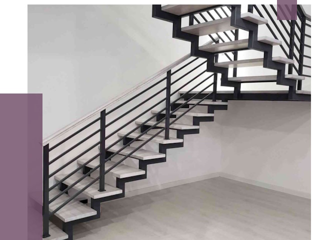 Лестницы на металлокаркасе под ключ в Лесозаводске от 12923 руб. | ПРОЛЁТ-Лсз