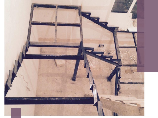 Монтаж лестниц на металлокаркасе в Лесозаводске быстро и качественно