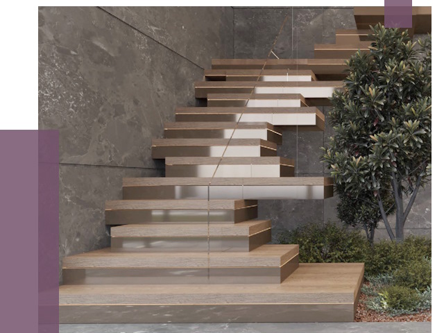 Современные лестницы в Лесозаводске от 13956 руб. | ПРОЛЁТ-Лсз