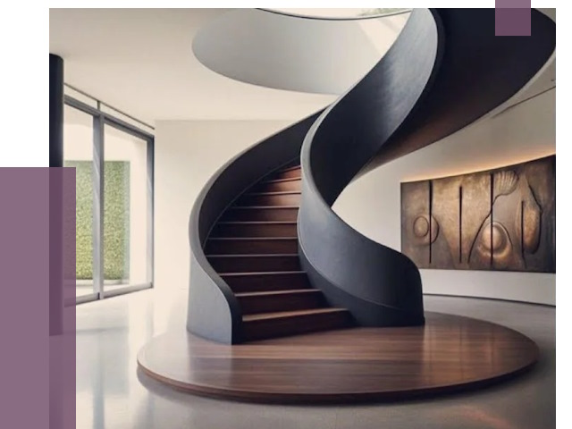 Элитные лестницы под заказ в Лесозаводске от 191253 руб. — ПРОЛЁТ-Лсз