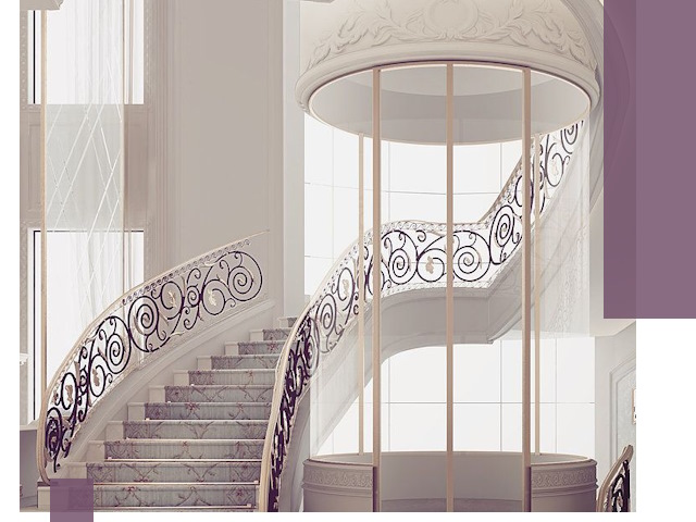 Элитные лестницы на заказ высокого класса в Лесозаводске