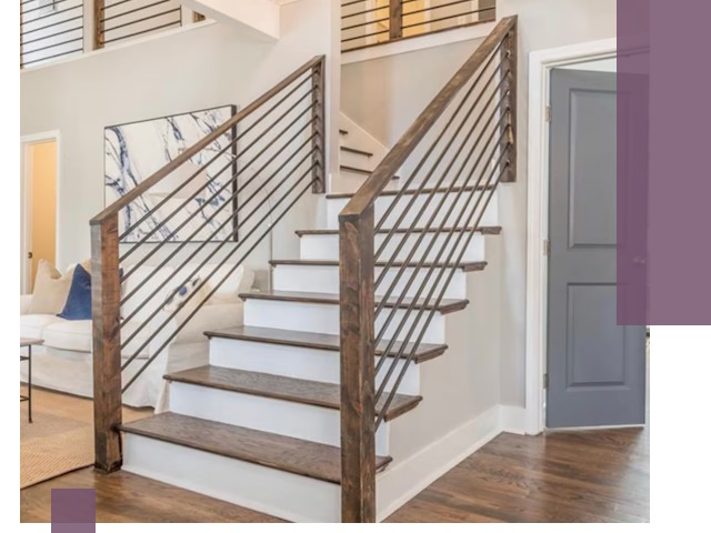 Лестницы для коттеджа под ключ в Лесозаводске — изготовление и монтаж