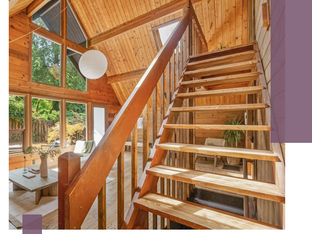 Лестницы для дачи под ключ в Лесозаводске — изготовление и монтаж