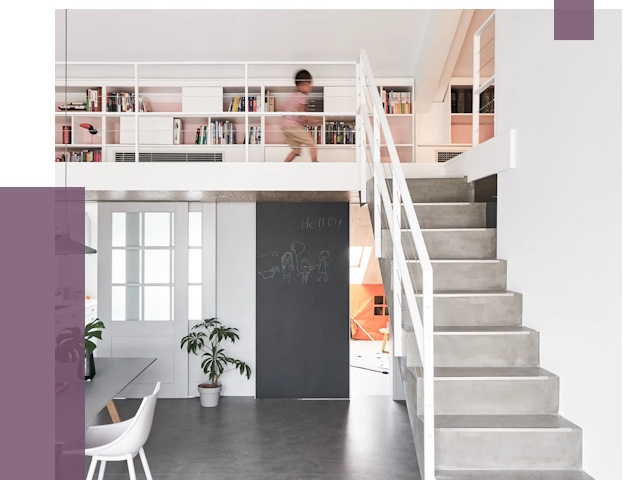 Лестницы для двухуровневой квартиры в Лесозаводске от 178331 руб. | ПРОЛЁТ-Лсз