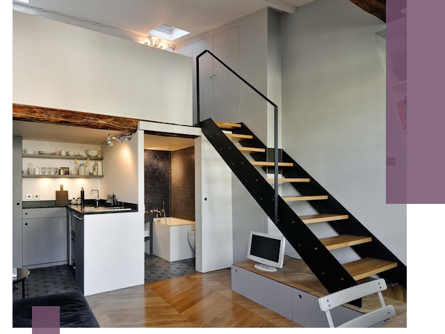 Лестницы на антресоль под ключ в Лесозаводске — изготовление и монтаж