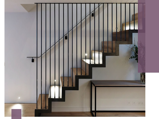 Перила и ограждения из металла и нержавейки в Лесозаводске