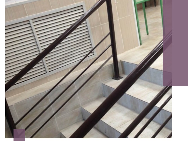 Изготовление перил из металла под ключ в Лесозаводске