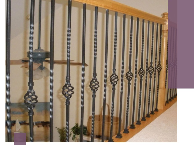 Изготовление и монтаж кованных перил в Лесозаводске под ключ