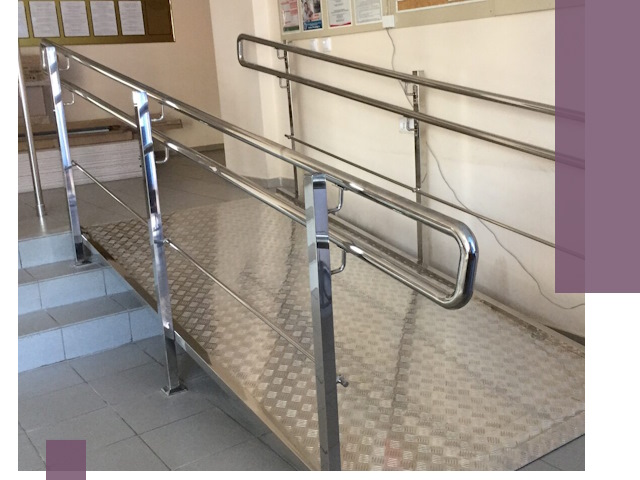 Перила для инвалидов в Лесозаводске — надежные поручни и ограждения