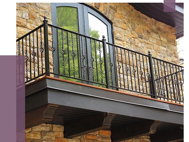 Балконные ограждения в Лесозаводске от 8115 руб. — купить | ПРОЛЁТ-Лсз