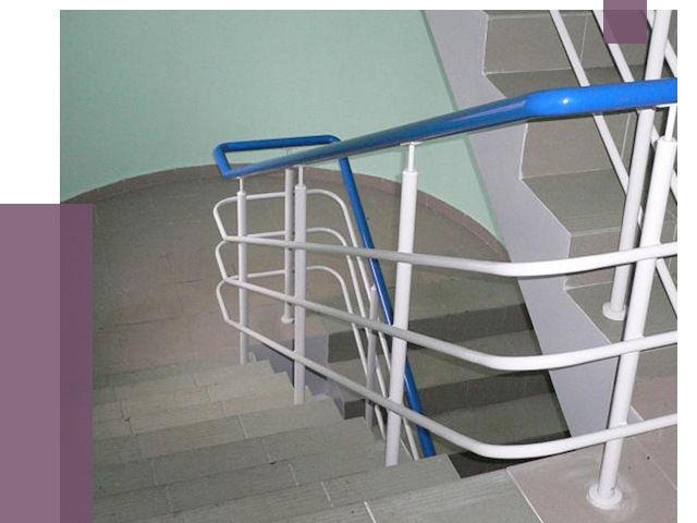 Перила в подъезде в Лесозаводске — установка и замена от 7495 руб. | ПРОЛЁТ-Лсз