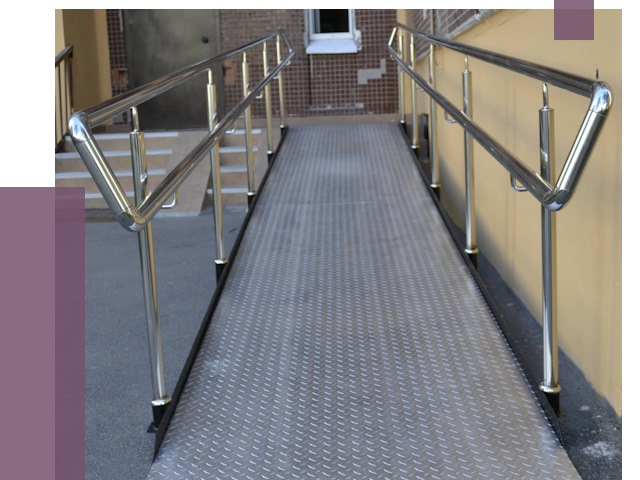 Пандусы в Лесозаводске от 12406 руб. — установка для инвалидов | ПРОЛЁТ-Лсз