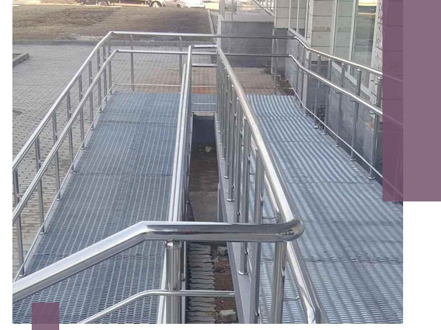 Монтаж пандусов любой сложности в Лесозаводске за короткие сроки