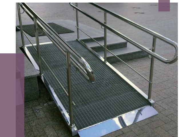 Монтаж пандусов для инвалидов в Лесозаводске от 8705 руб. под ключ | ПРОЛЁТ-Лсз