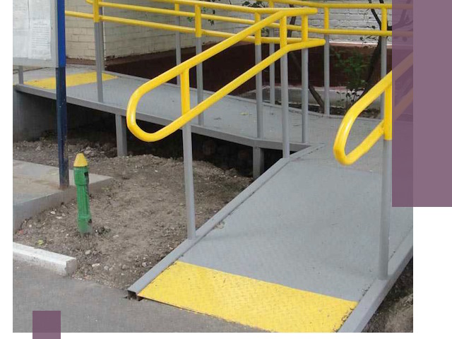 Монтаж пандусов для инвалидов в Лесозаводске — быстро и качественно