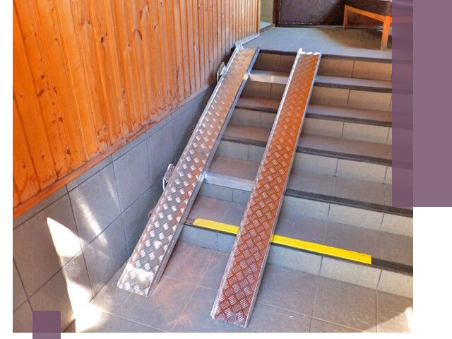 Складные пандусы под заказ и монтаж в Лесозаводске