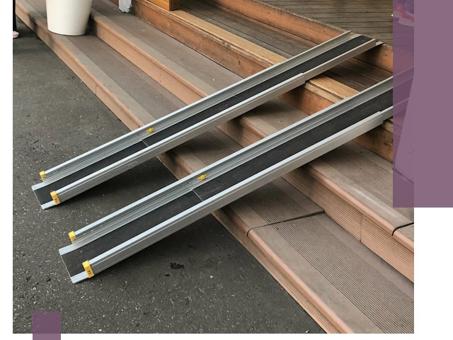 Телескопические пандусы под ключ в Лесозаводске — изготовление и монтаж