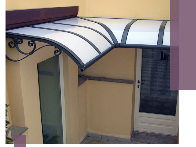 Монтаж козырьков любой сложности в Лесозаводске под ключ