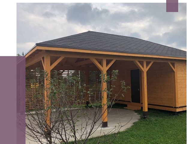Навесы под ключ в Лесозаводске от 48847 руб.  | ПРОЛЁТ-Лсз