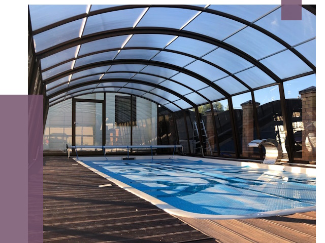 Навесы для бассейна в Лесозаводске от 16954 руб. под ключ | ПРОЛЁТ-Лсз