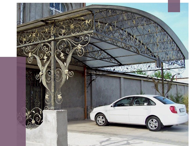 Кованые навесы в Лесозаводске от 14732 руб. | ПРОЛЁТ-Лсз