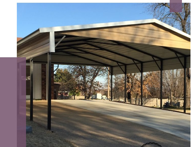 Двускатные навесы в Лесозаводске от 8115 руб.  | ПРОЛЁТ-Лсз