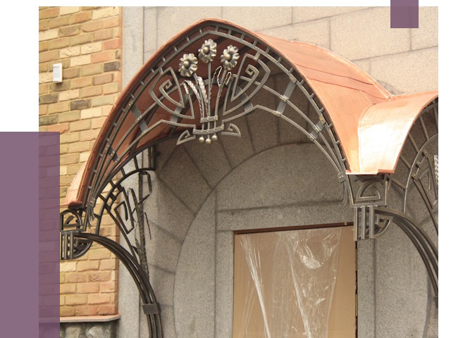 Арочные козырьки в Лесозаводске от 14732 руб. 