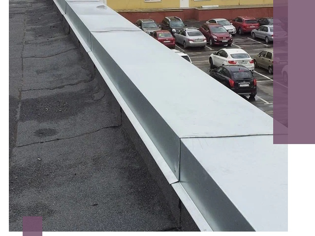 Изготовление парапетов из металла и нержавейки в Лесозаводске