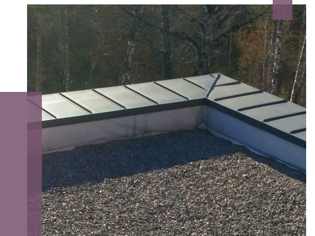 Металлические парапеты в Лесозаводске от 4342 руб. под ключ | ПРОЛЁТ-Лсз