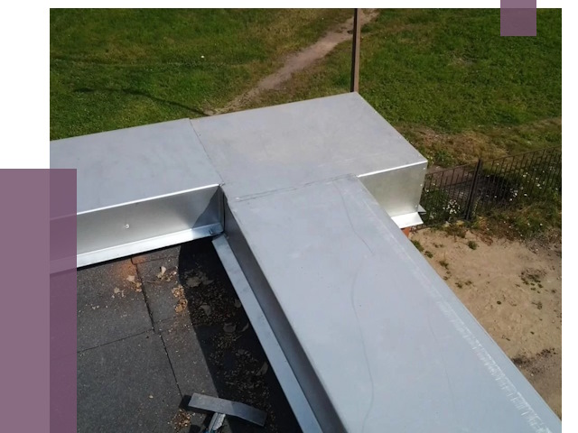 Оцинкованные парапеты в Лесозаводске от 8115 руб.  | ПРОЛЁТ-Лсз