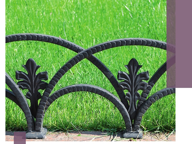 Декоративные металлические бордюры под ключ в Лесозаводске