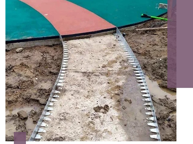 Металлические бордюры для дорожек в Лесозаводске — монтаж и изготовление