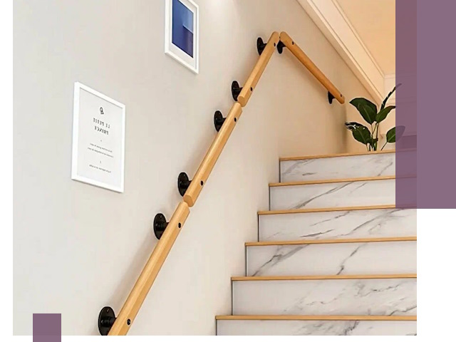 Поручни металлические и деревянные под ключ в Лесозаводске