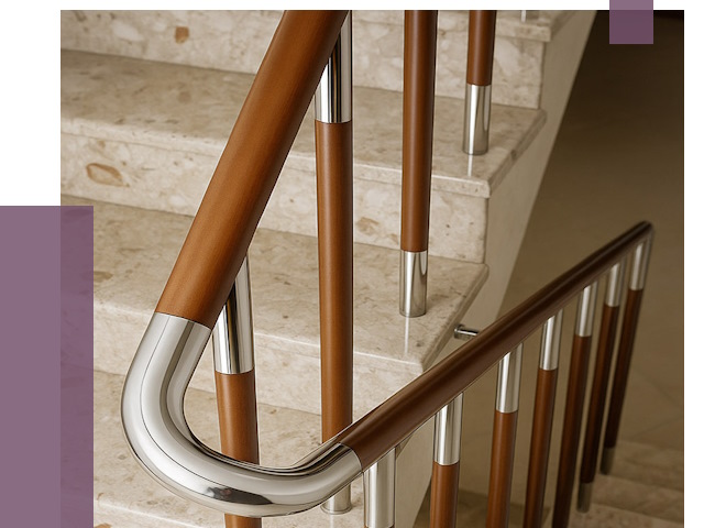 Монтаж поручней в Лесозаводске от 9821 руб. монтаж под ключ | ПРОЛЁТ-Лсз