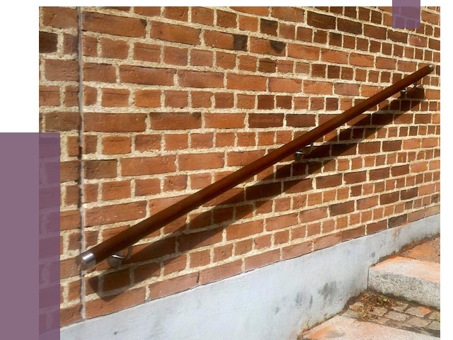 Изготовление пристенных поручней в Лесозаводске от 4497 руб. — ПРОЛЁТ-Лсз