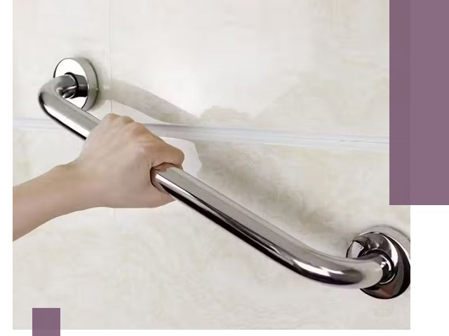 Монтаж поручней для инвалидов в Лесозаводске качественно и надежно