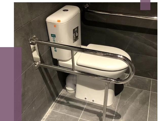 Поручни для санузлов в Лесозаводске от 4342 руб.  | ПРОЛЁТ-Лсз